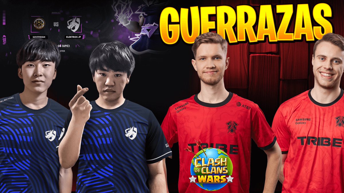 Sockers_'s tweet photo. 🔴 LIVE
🥳🥳🥳🥳
Domingo Doble ‼️‼️‼️
✅ #sovereign 🆚 @ElektrosCoc
✅ #czesch 🆚 @TribeGamingCoC
🔴 https://t.co/N4OXSq9xxH
🟣https://t.co/AWEBR5MQkU
⚫https://t.co/PtcnThHznB
#CLASHOFCLANS https://t.co/WbmTbkawKd