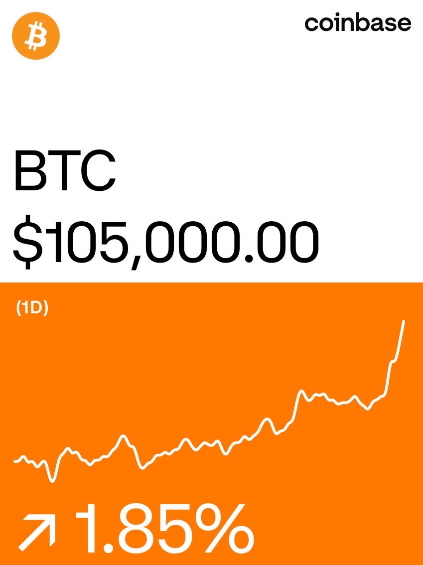 Bitcoin on @Coinbase: coinbase.com/price/bitcoin?…