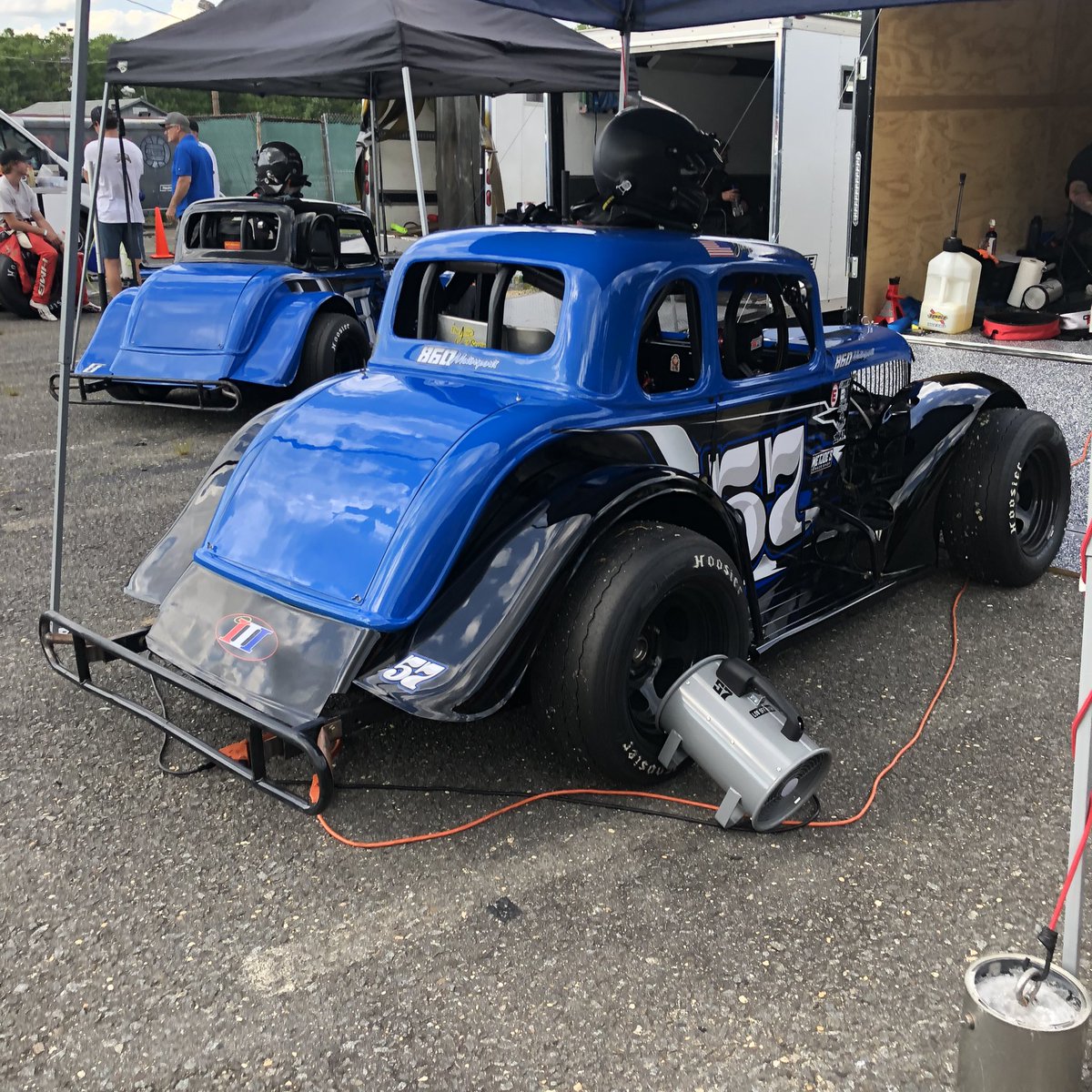 JosephParker_Jr's tweet photo. Opening night @WallStadium 

25 laps of legend car action tonight in our @860Motorsports legend. https://t.co/G4eYdvAIIL