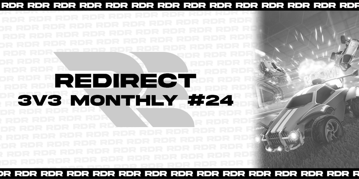 Redirect 3v3 Monthly #24 - Only 1 week away!

💰 £100 Prize Pool

🗓️ Saturday, 21st June
⏰ 15:00 BST / 16:00 CEST

Make sure to sign up:
🔗 start.gg/rdr3v324

Make sure to follow the Twitch:
📺 twitch.tv/redirectesports

#RedirectEsports | #RocketLeague