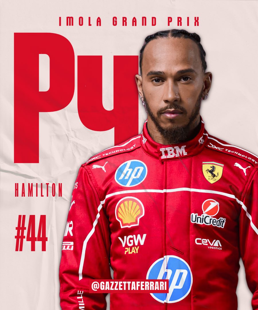 GazzettaFerrari's tweet image. 🏁 IMOLA GP | #ImolaGP 🇮🇹 

LEWIS HAMILTON - P4
CHARLES LECLERC - P6