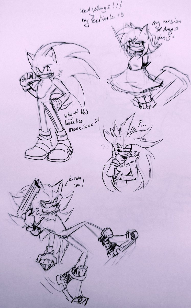 ecliintlu's tweet image. #sonic #SonicTheHedgehog #amyrose #SilverTheHedgehog #ShadowTheHedgehog
Sorry that I'm not active here, 'cause I was busy with my college stuff:'3