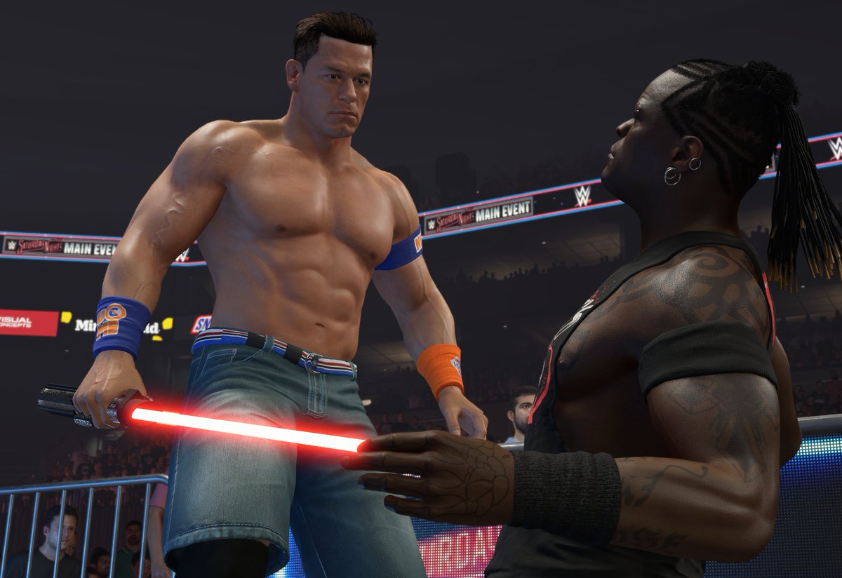 TheAlcLegacy's tweet image. &quot;I will do what I must&quot;

&quot;You will try&quot;

#WWE2K25