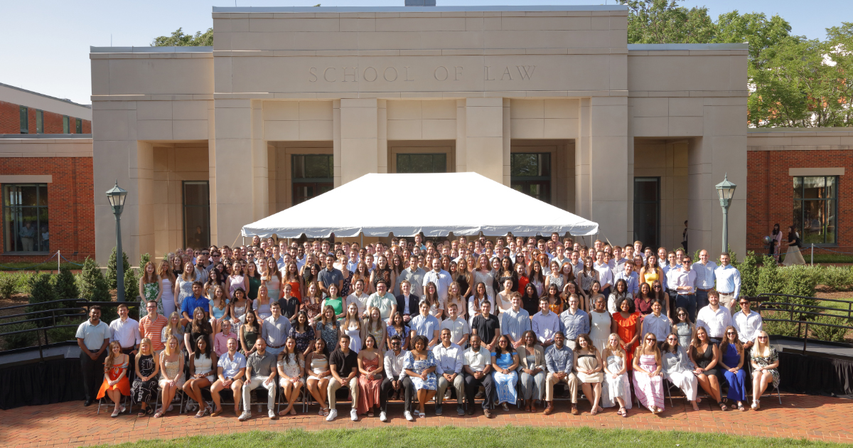 Here's one last look at #UVALaw2025 as students. It's time to graduate! #UVALaw's ceremony starts at 12:15 p.m. law.virginia.edu/news/202505/sa…