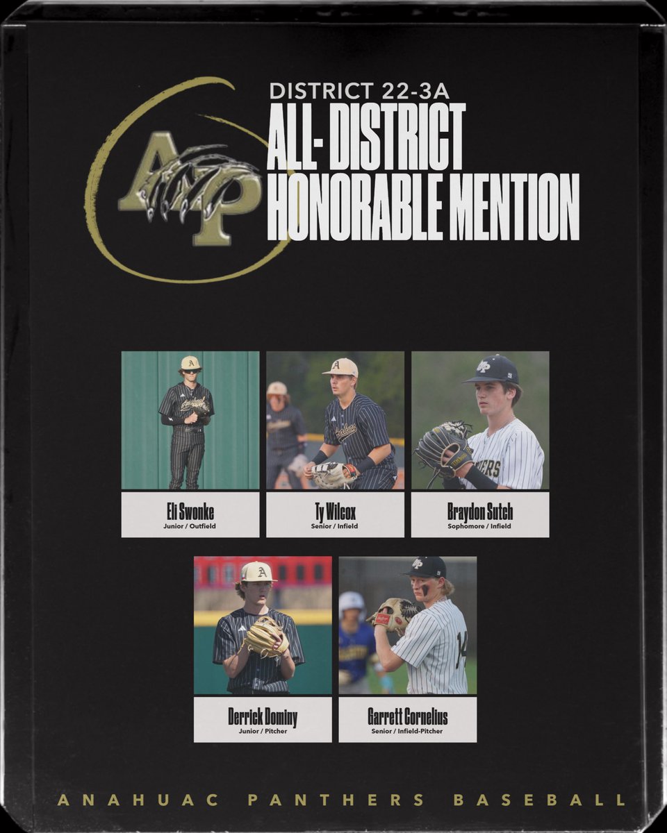Anahuac Panthers Baseball tweet media