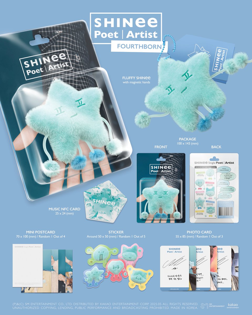 SHINee 'Poet l Artist' Album Details (넷째 ver.) 

SHINee 샤이니 【Poet l Artist】 
➫ 2025.05.25 00AM (KST)

#SHINee #샤이니 
#PoetlArtist #SHINee_PoetlArtist