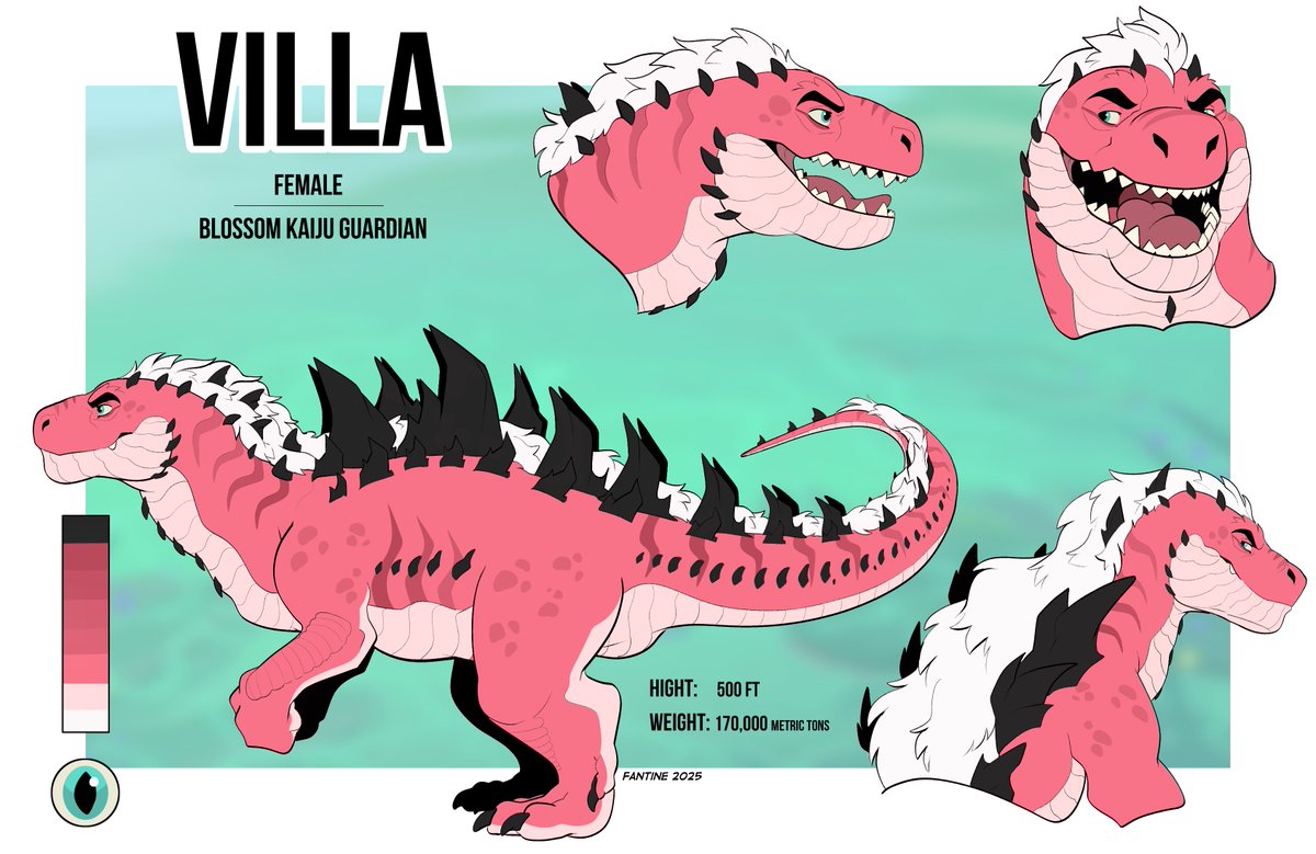 Kaiju Villa reference guys, it was so great to work on something like this, honestly I'm open for more project like this anytime
