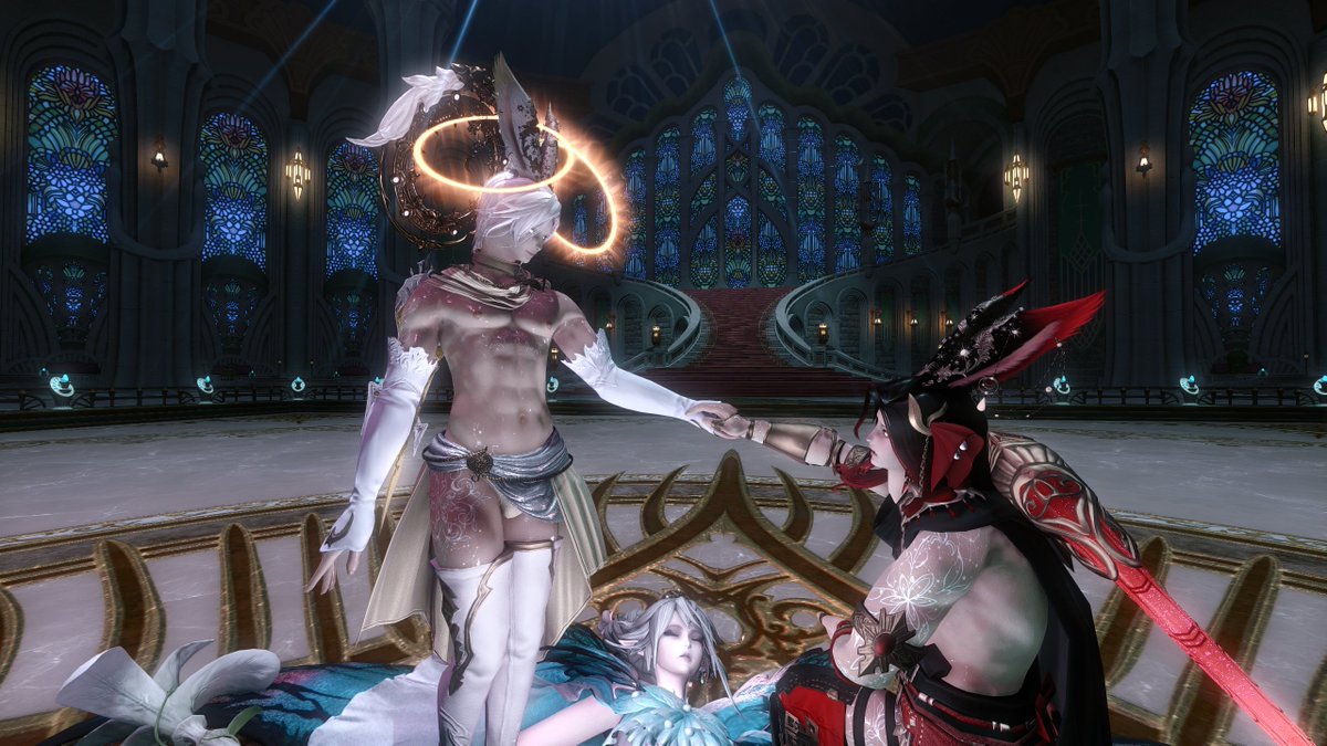 thefaeriedom's tweet photo. "A Backstory in Four Parts"   
by the Faerie Imprisoned (4/4)    

🪽"And now I am yours, Master. Your Whimsy. Just as she taught you to control others, now I am yours to control."

[🎭➡️]
Tonight also marks the conclusion of this story arc!

 #TheForgivenWhimsy #FaerieDomLore https://t.co/sAw32e54Cw