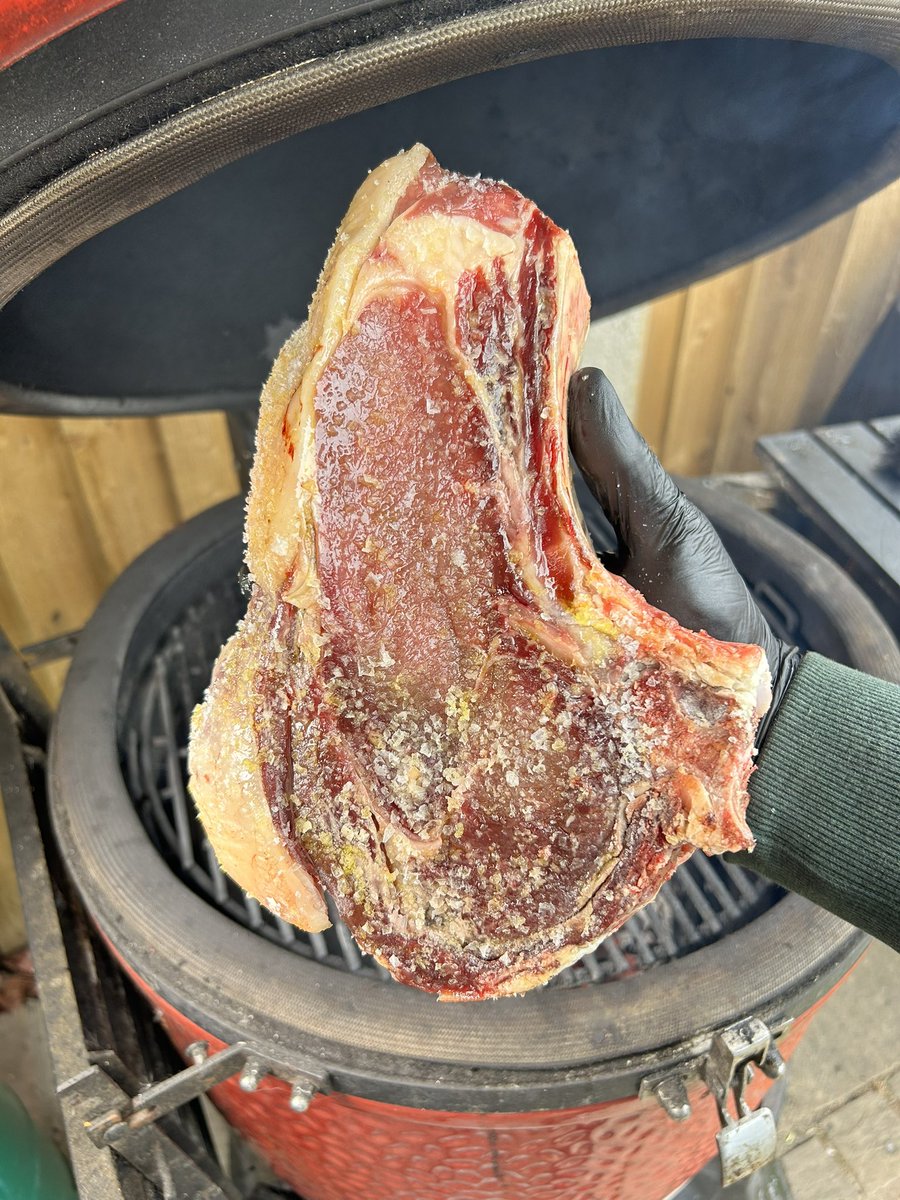 Bone-in ribeye for a pre-birthday treat 🔥🥩