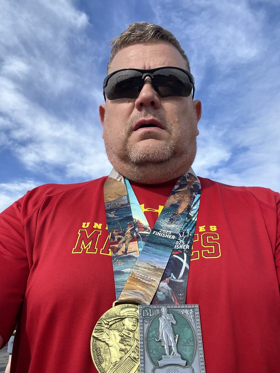 mkimes's tweet photo. Finished another MCM Historic Half Marathon &amp; the Esprit De Corps Challenge, keeping my membership in the Iron Mile Company going strong and the streak active since 2008! #MCMHistoricHalf  #IronMileCompany #RunWithTheMarines  #MarineCorpsMarathon https://t.co/hUIzaSVMCc