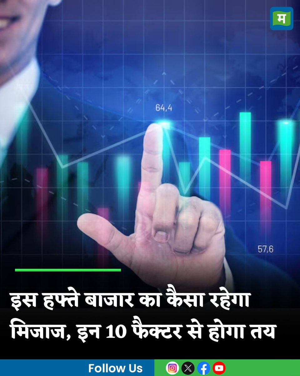 MoneycontrolH's tweet image. #StockMarketOutlook: इस हफ्ते शेयर बाजार का कैसा रहेगा मिजाज, इन 10 फैक्टर से होगा तय

hindi.moneycontrol.com/news/markets/s…

#MarketsWithMC #Sharemarket #Stockmarket #MoneycontrolHindi