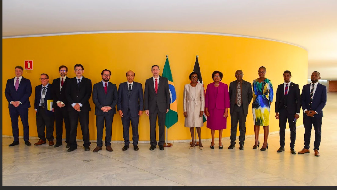 LucyKiruthu's tweet photo. And this is the technical team that successfully led the Kenyan and Brazilian delegations, respectively, at the 5th Session of Political Consultations on 15th May 2025 in Brasilia⁦@ForeignOfficeKE⁩ ⁦@KenyaEmbassyBR⁩ https://t.co/5IY1iQ03Rx