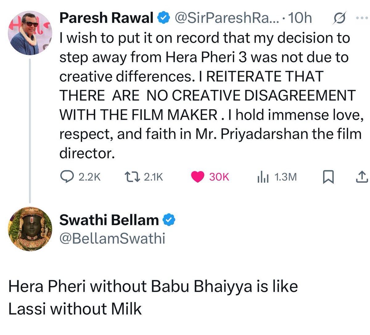 Swathi Bellam (@bellamswathi) on Twitter photo 