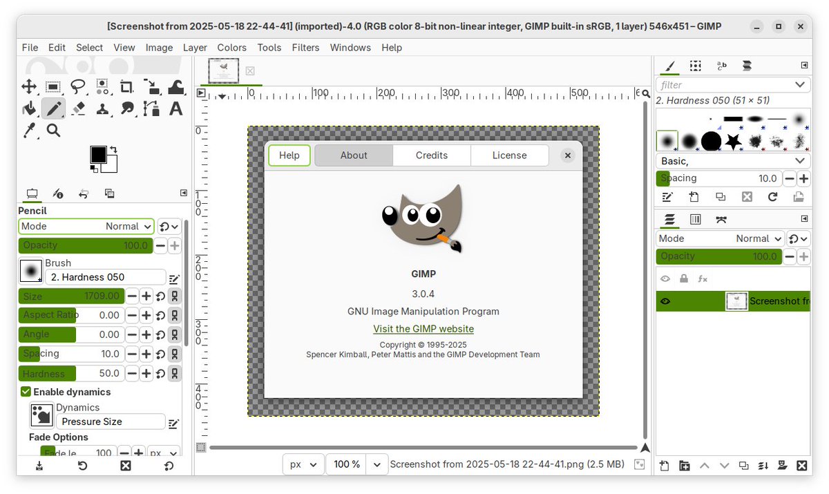 GIMP 3.0.4 is available for Linux users
ubuntuhandbook.org/index.php/2025…