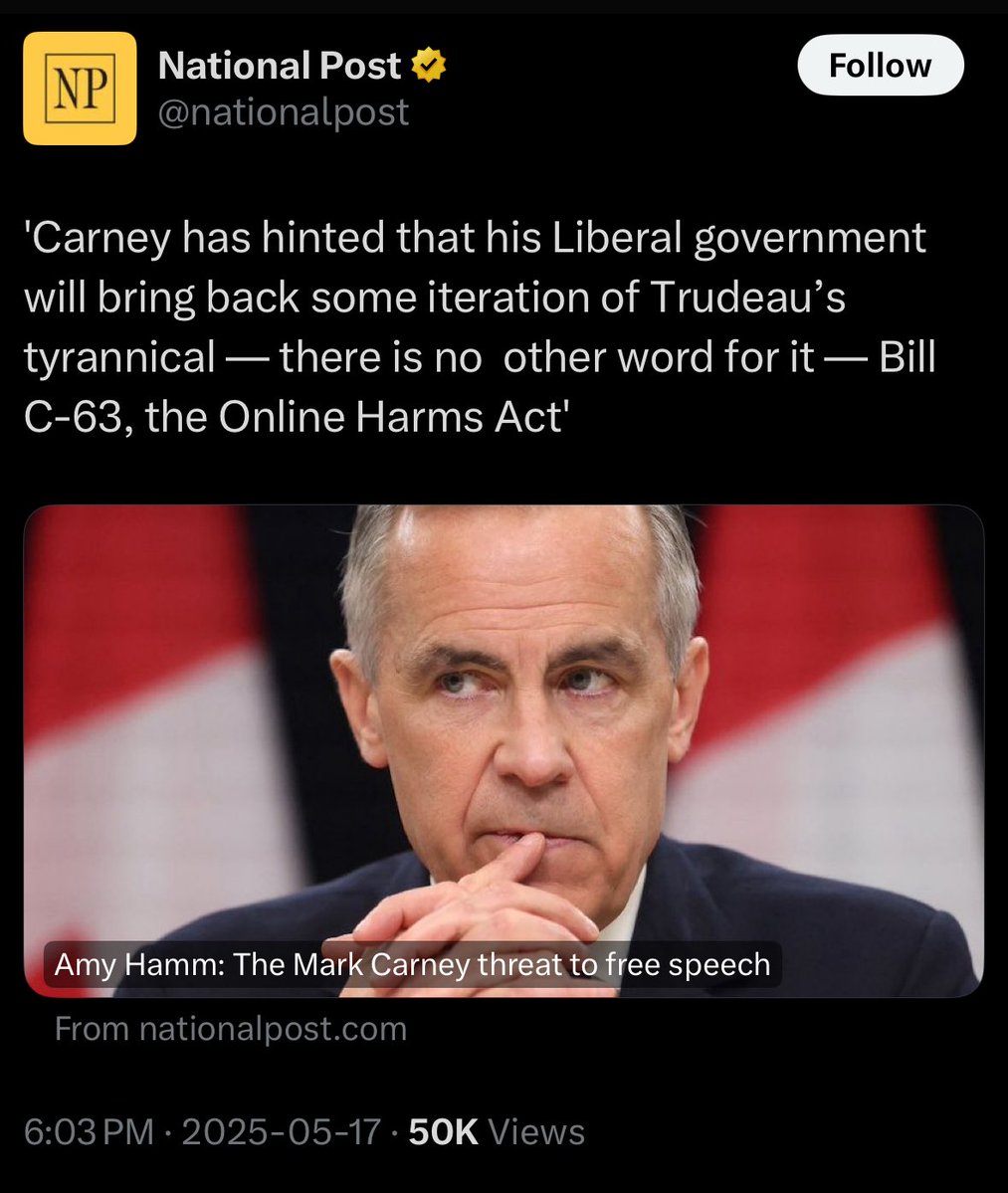 KEriksenV2's tweet image. 🚨IMPORTANT🚨
In the past 48hrs, both Bill C-63 “Online Harms Act” and Bill C-11 “Online Streaming Act” have been brought to the forefront.
Tyranny is moving quickly….