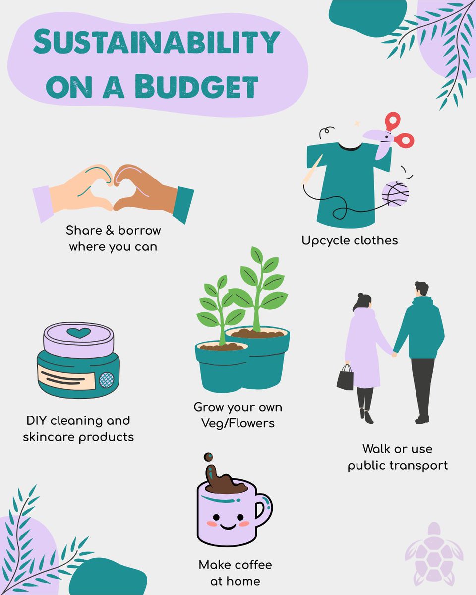 Sustainable living doesn’t have to come with a hefty price tag — in fact, it can save you money while helping the planet 🌍💚

#SustainableLiving #EcoOnABudget #GreenTips #DIY #Upcycling #ConsciousLiving #EcoFriendlyChoices #Minimalism #SustainabilityMatters