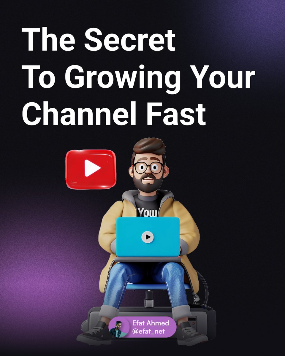 efat_com's tweet photo. The Secret To Growing Your YouTube Channel Fast!

Ready to level up your YouTube game? Here are 5 proven strategies to accelerate your channel growth...See more https://t.co/3Jvy7CiKq8
 
#youtubemarketing #growonyoutube #youtubetips #youtubeseo #contentcreation #videomarketing https://t.co/qkKQ7wbixA