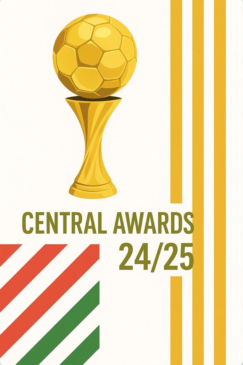 🚨OS INDICADOS DO CENTRAL AWARDS (Thread) 

Nesse post, iremos mostrar os indicados dos prêmios: 

• Craque de 24/25 
• Luva de Ouro
• Técnico de 24/25
• Clube de 24/25
• Revelação de 24/25

Lembrem de dar o Like para chegar a mais gente! 

🧶+