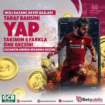 BETPUBLIC FIRSATLARI SAHNEDE!        

Belirli liglerde alınan kuponlarınızın,    
Kazançlarına ek %20'ye varan ekstra kazanç,       

Otomatik olarak anında hesabında!     
Detaylar promosyonlar sayfasında,       

Bu eşsiz fırsatı kaçırma!  

Güncel Giriş Bioda.