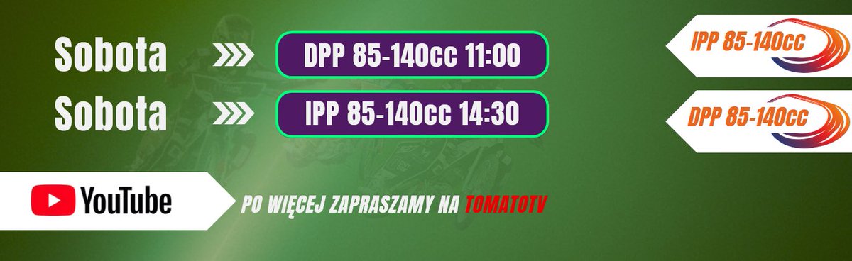 TomatoTV_off's tweet photo. 24 Maja zapowiada nam się sciganie w Gdańsku!
Bądzcie z nami!
#tomatotv #wawrow #speedway #live #yt #żużel #ipe #dpe #minitor #minizuzel #zmarzlik #lindgren #kubera #lublin #gorzow #wroclaw #częstochowa #DPP #IPP #gdańsk #doyle #sgp #warszawa #praga https://t.co/YdZyxCrLNY