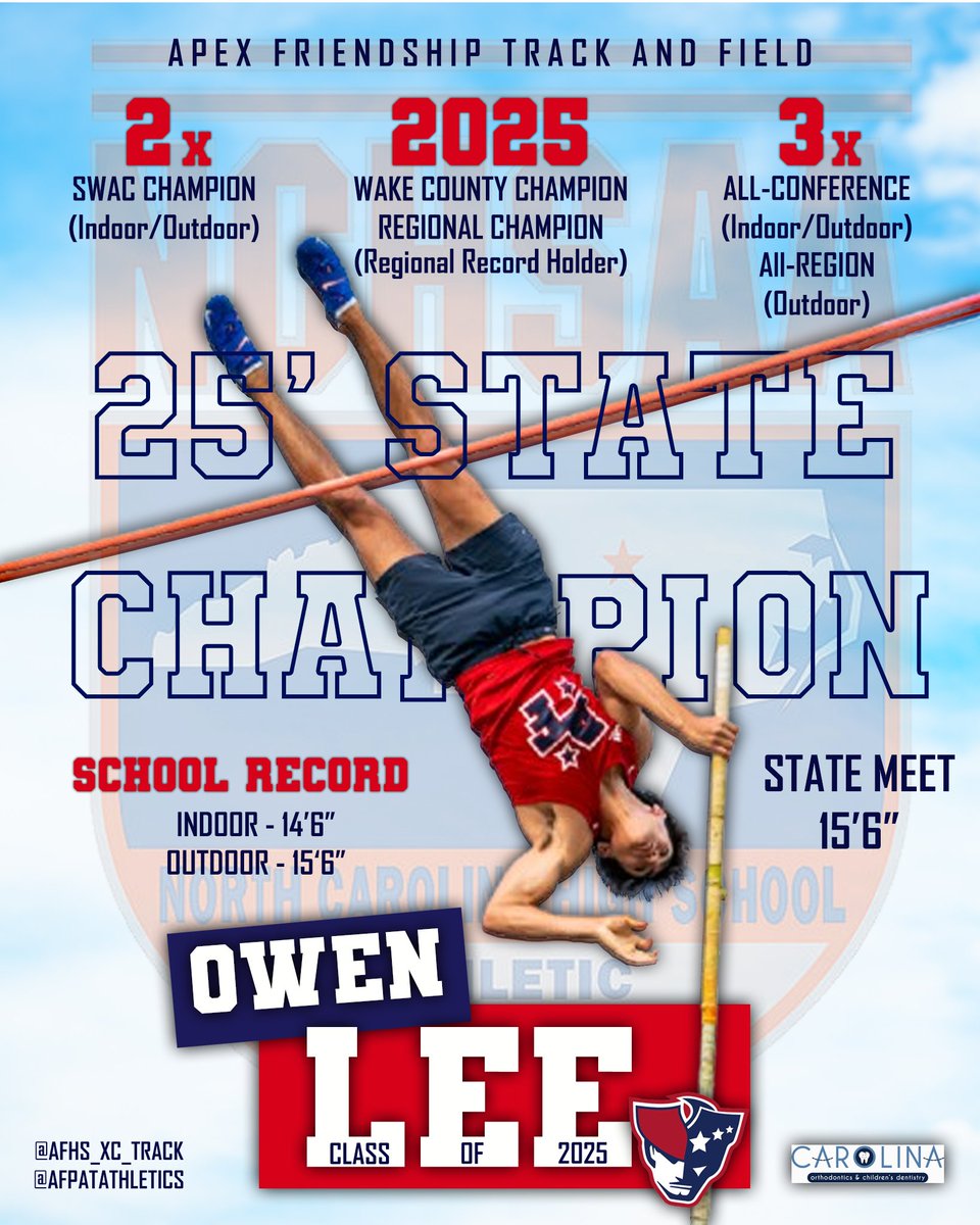Apex Friendship High School Athletics tweet media