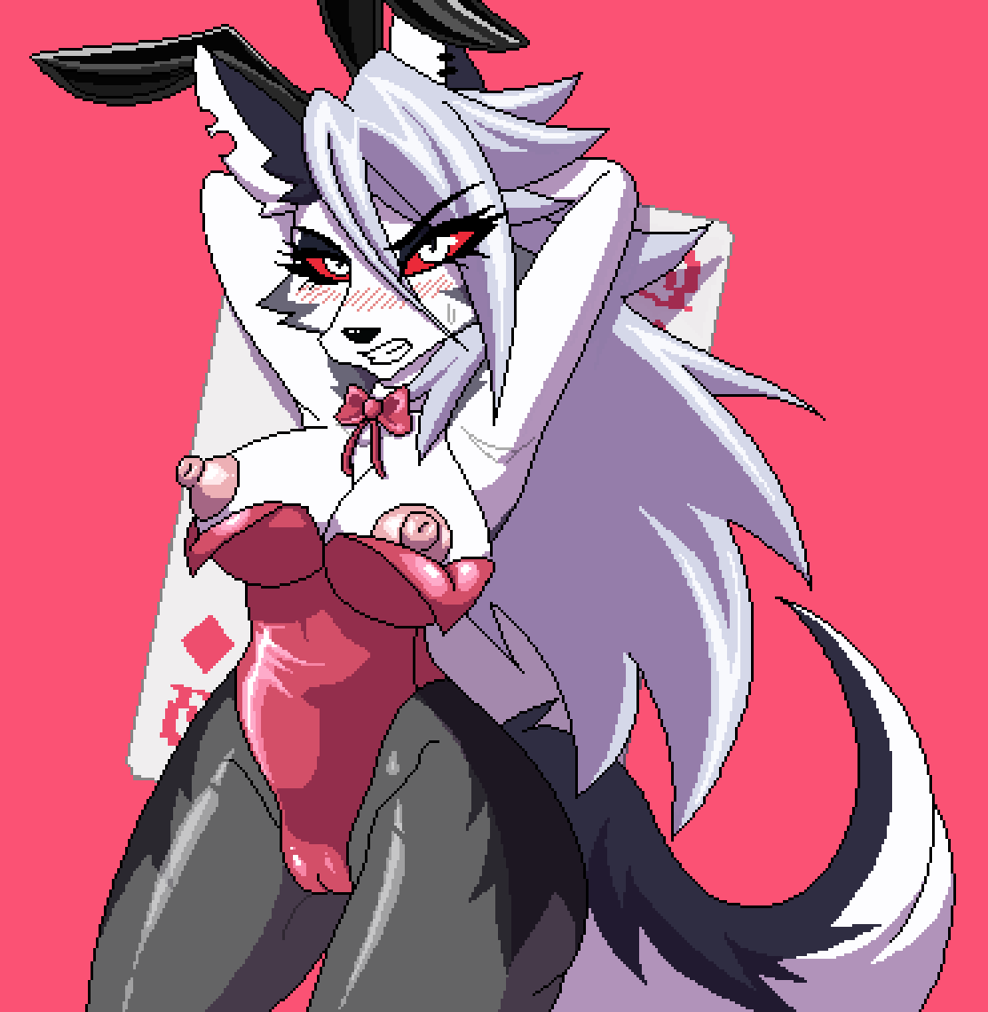 CassetteFu's tweet photo. Striping bunny suit versions
#loona #HelluvaBossFanart #HelluvaBossLoona https://t.co/gGOCgqZELG