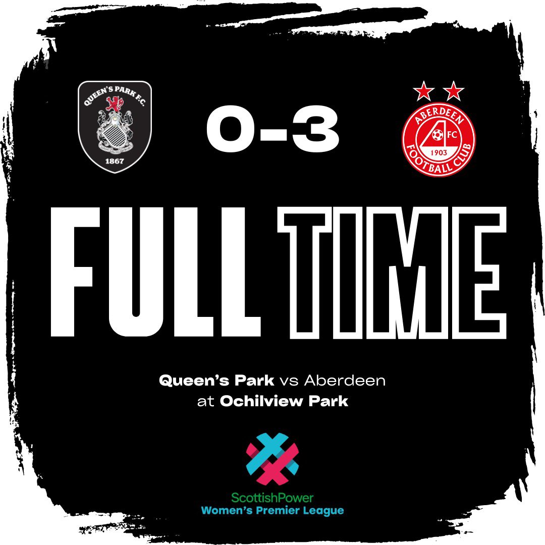 Full time whistle blows at Ochilview.