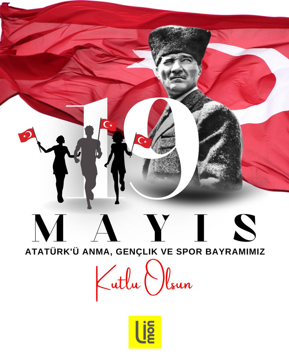 19 Mayıs Atatürk'ü Anma, Gençlik ve Spor Bayramımız Kutlu Olsun!