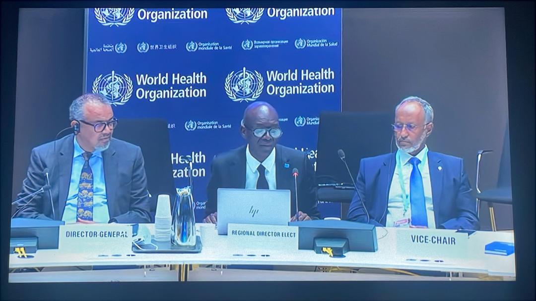 New regional director elect of WHO Afro
<a href="/ProfJanabi/">Prof. Mohamed Janabi</a>