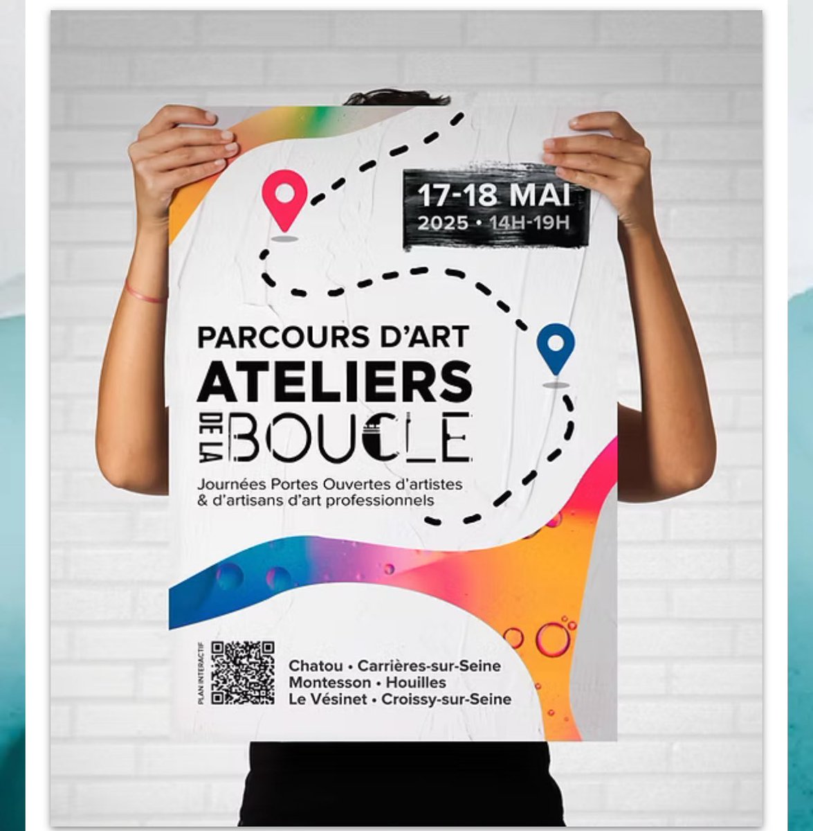 jrdavin's tweet photo. Parcours d’arts des ateliers de la boucle @VilleCroissy rencontre avec nos artistes professionnels #croissy #culture #art https://t.co/cNoER8WvEs
