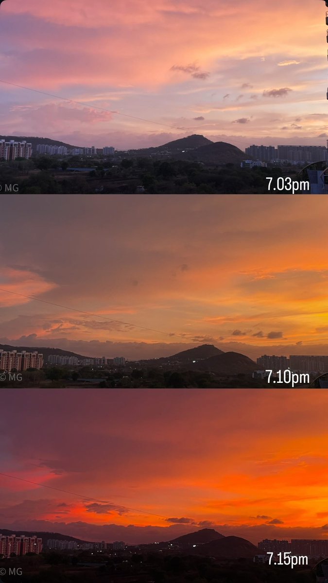 GhodekarMayur's tweet photo. Golden hour..
#pune
#punesky https://t.co/GjQ1nvRaxs