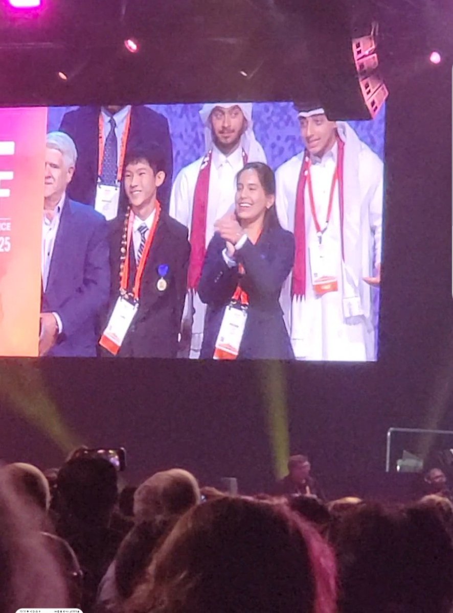 Jeanette Collette (@jeanettecollet1) on Twitter photo To make it to ISEF is amazing, but to walk on stage is another level. So proud of Mehek, who came in 3rd place in Microbiology on a world stage. #Grit #Integrity #Dedication #ThanassiLab #RegeneronISEF #ISEF2025 <a href="/StonyBrookMed/">Stony Brook Medicine</a> <a href="/Society4Science/">Society for Science</a> <a href="/CommackSchools/">Commack Schools</a> To make it to ISEF is amazing, but to walk on stage is another level. So proud of Mehek, who came in 3rd place in Microbiology on a world stage. #Grit #Integrity #Dedication #ThanassiLab #RegeneronISEF #ISEF2025 <a href="/StonyBrookMed/">Stony Brook Medicine</a> <a href="/Society4Science/">Society for Science</a> <a href="/CommackSchools/">Commack Schools</a>