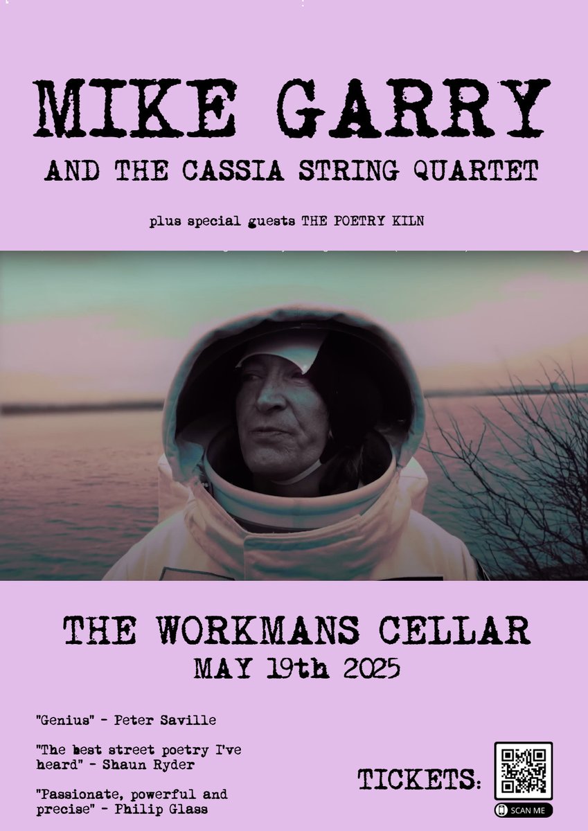 Adrian McCarthy (@aidomc) on Twitter photo Go see <a href="/mikegarry/">Mike Garry</a> and the wonderful Cassia String Quartet in <a href="/WorkmansDublin/">The Workmans Club</a> cellar on Monday 19th (tomorrow). #poetry with classical music at it very best. Treat yourself to something a tad special. tickettailor.com/events/cheerst… Go see <a href="/mikegarry/">Mike Garry</a> and the wonderful Cassia String Quartet in <a href="/WorkmansDublin/">The Workmans Club</a> cellar on Monday 19th (tomorrow). #poetry with classical music at it very best. Treat yourself to something a tad special. tickettailor.com/events/cheerst…
