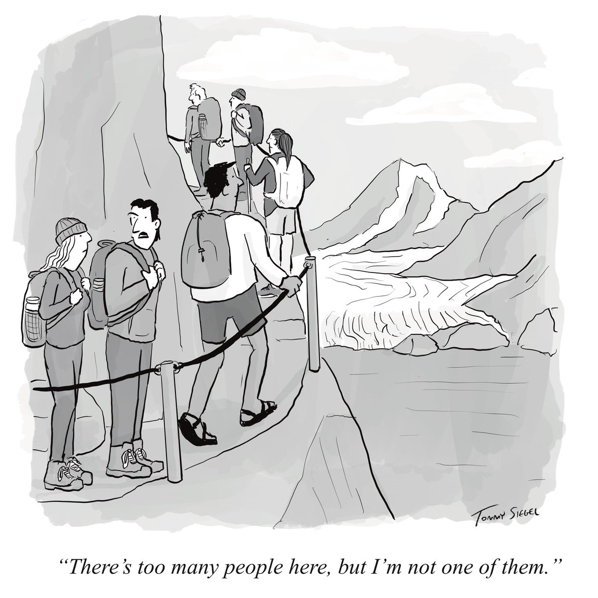 TommySiegel's tweet photo. me whenever I’m on a crowded trail https://t.co/rFVcsyofnX