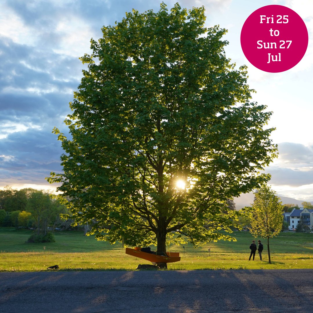 🕊️ Nestled in the trees, Tania El Khoury’s immersive audio installation, Memory of Birds, invites you to lie back in a gently swaying hammock, listen, and drift.

📅 25–27 July
📍 Campbell Park Copse

🔗 ifmiltonkeynes.org/event/tania-el…
