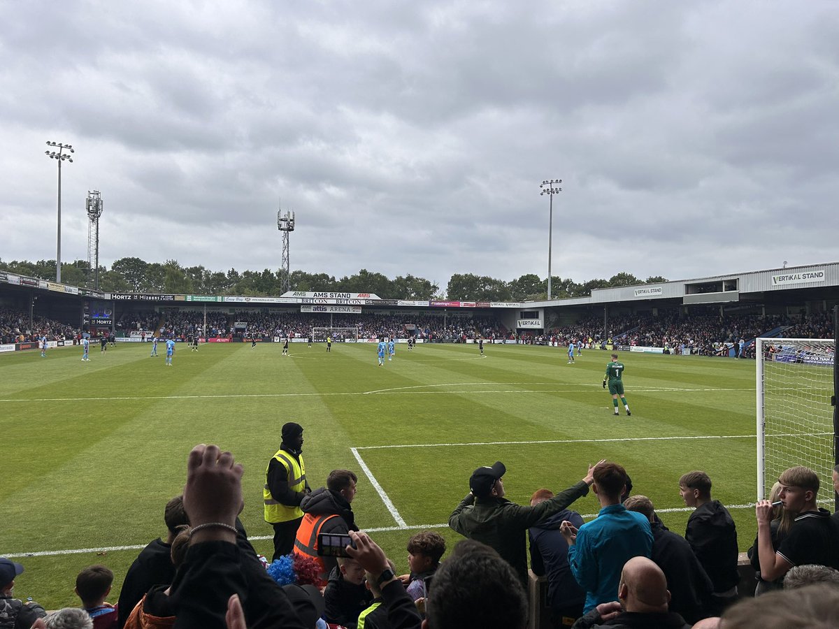 Come on Scunny! National League North play off final