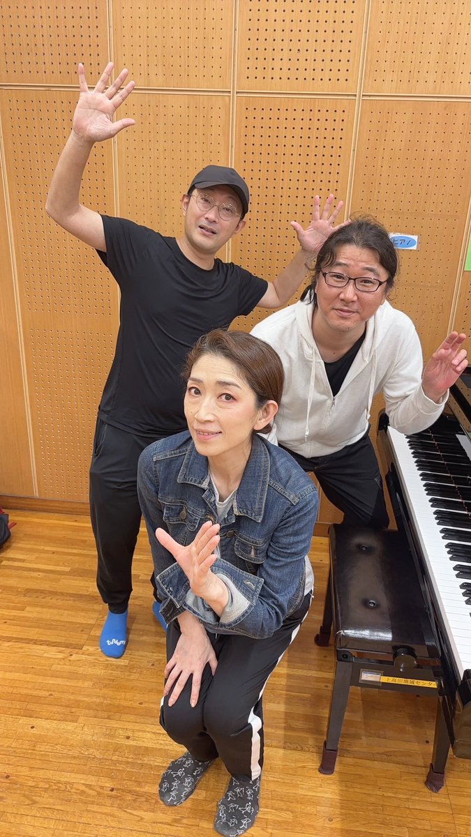 masami_hara's tweet image. 本日の稽古も終了❗️来週も頑張りまっしょい。早乙女琴子、相変わらずのおバカぶり（笑）楽しい稽古でした😀