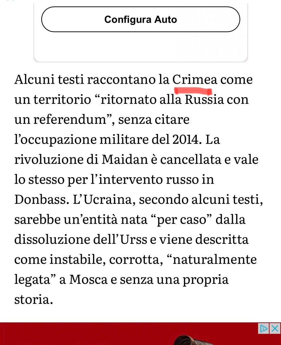 g_caprotti's tweet photo. In #Italia 28 manuali per le scuole riprendono la propaganda russa. Le case editrici: @Mond_Edu @DeAScuola #LeMonnier #Zanichelli. Ispirati anche dal saggio di #Putin sull’unità storica di #russi ed #ucraini (2021) nel quale riscrive, a suo piacimento, la storia della #Russia, dell’#Ucraina e di altri paesi confinanti. Il @MIsocialTW se n’è accorto, correggerà ma intanto ci sono tante copie , dal 2010, nelle famiglie e nelle biblioteche italiane : https://t.co/VL4ugDyPx0 #Propaganda