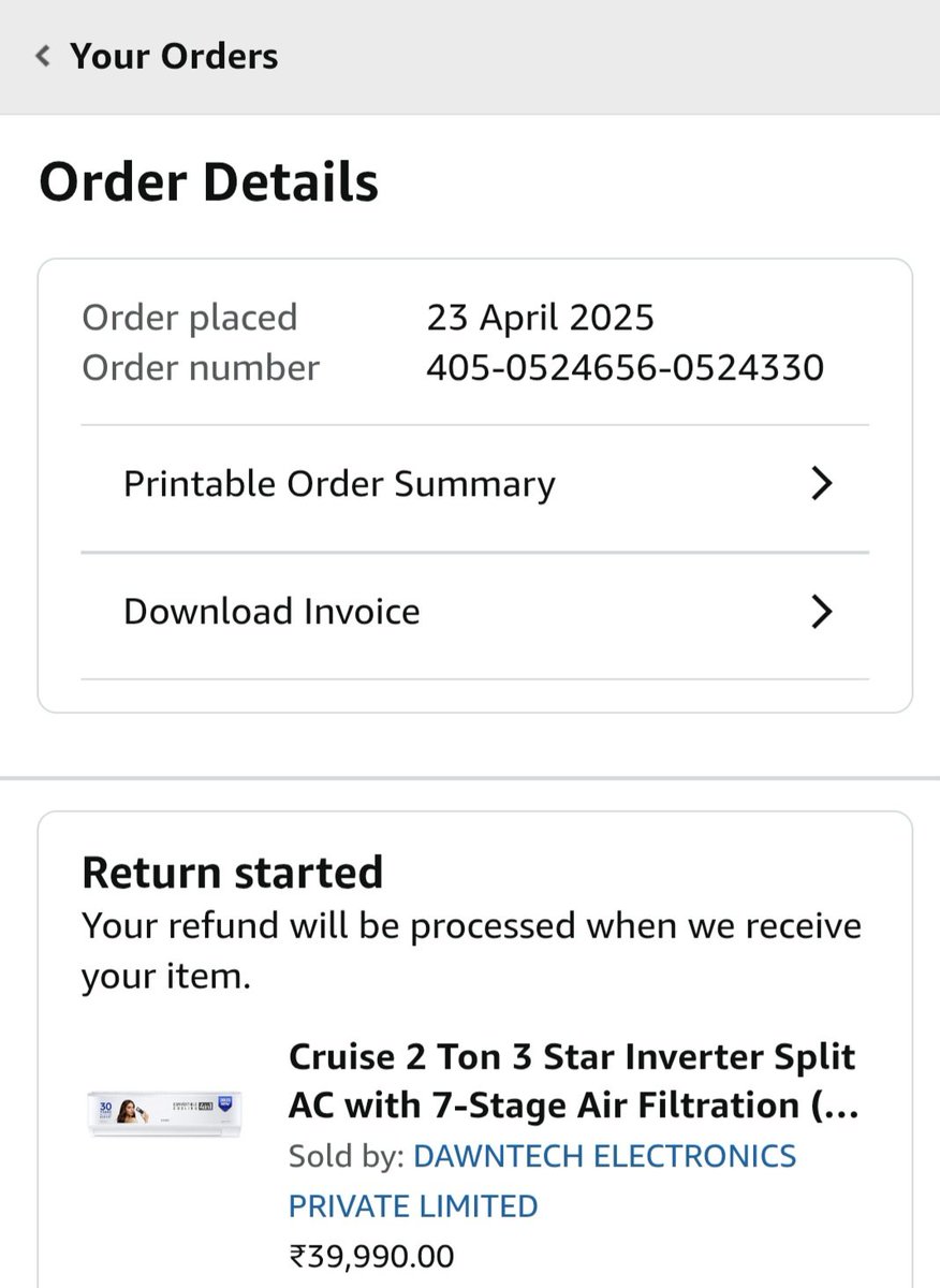 VijayPushkarV's tweet photo. [What service are you providing to customers? @amazonIN makes customers beg to resolve their issues.  #BannedAmazonIndia] 
* Wrong product delivered 
*It's been one month 
* called 6-7 time to customercare....all are given fake promises ,didn't updated my issue on really time https://t.co/7aTfEUyWRH