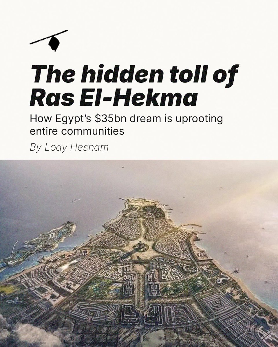 Bedouins on the North Coast complain at the loss of their lands and inadequate compensation while investors and the state drive ahead with high-end touristic development. Can the tribal structure and way of live survive?
➜ Read more: manassa.news/en/stories/241…