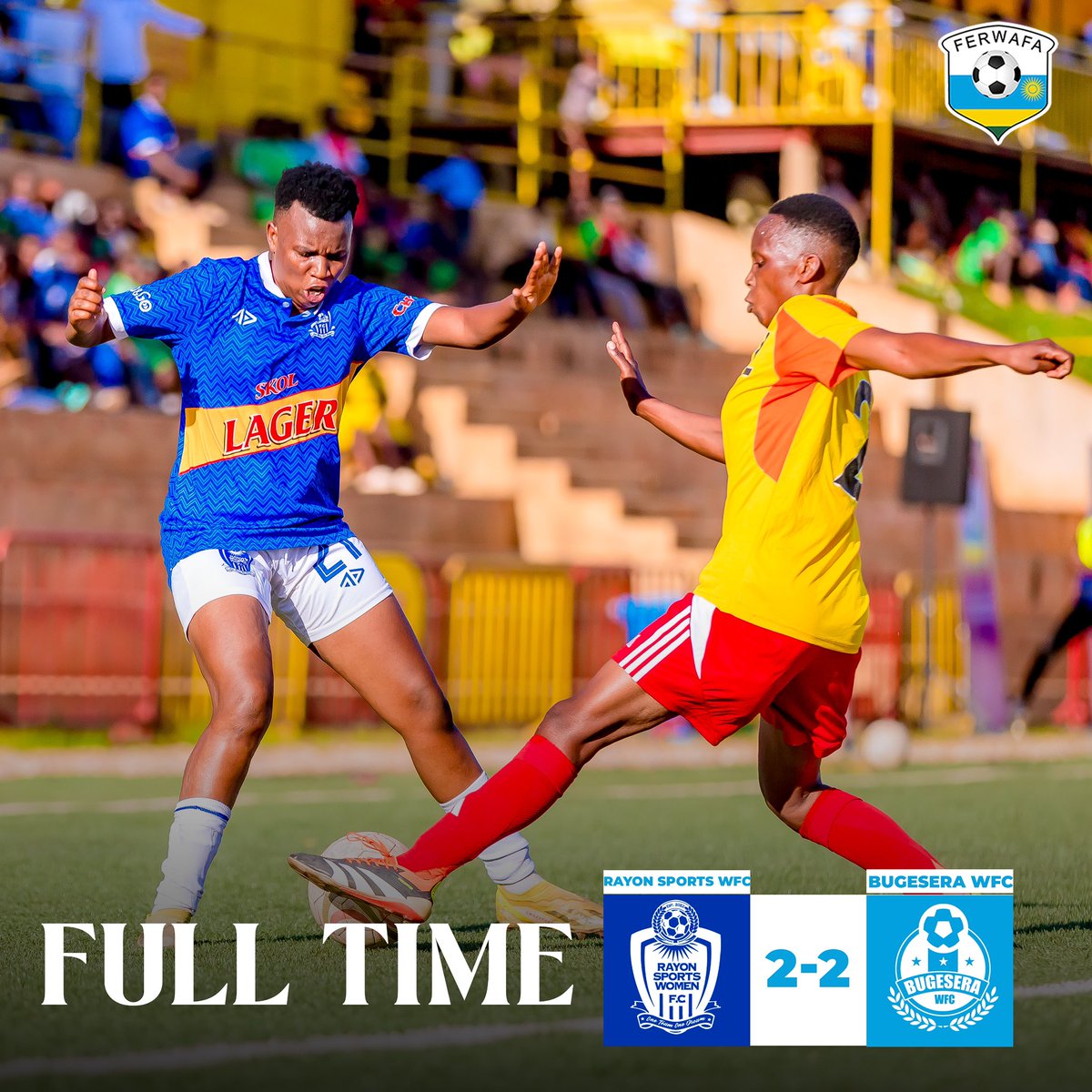 FT

<a href="/RayonSportsWFC/">Rayon Sports Women F.C</a> 
🏆🥇🏆🥇

#WomenInFootball