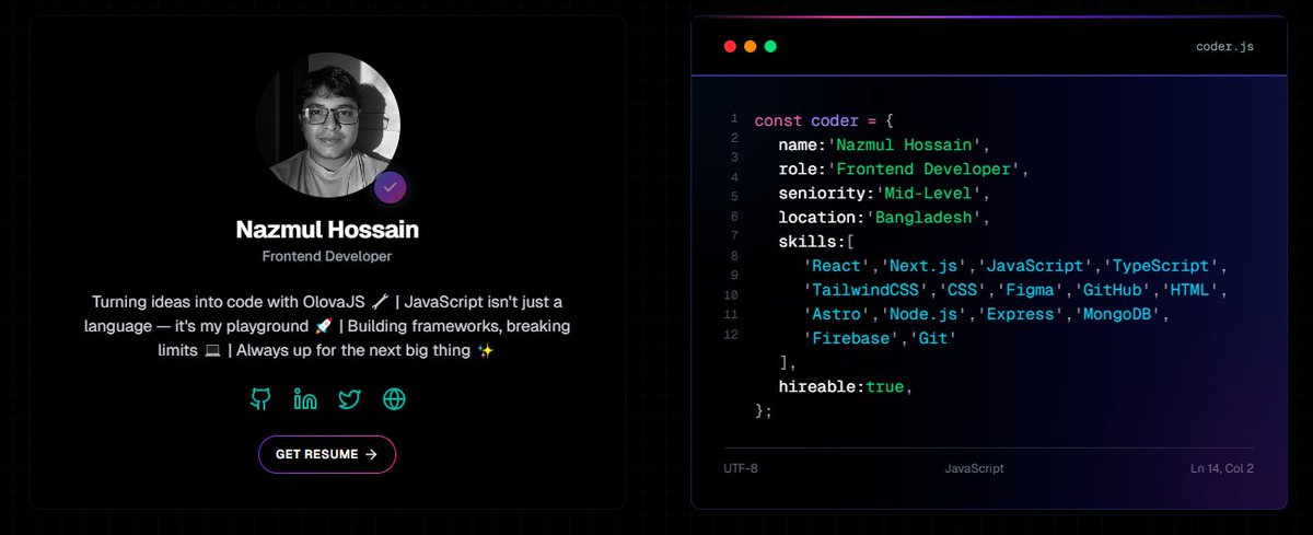 seraprogrammer's tweet image. 🚀 Launch Your Developer Journey with DevShowcase!
Are you ready to showcase your coding skills and stand out in the developer community?
👉 Sign up now at seraprogrammer.com

#DevShowcase #DeveloperPortfolio #CodeLife #TechCareers #WebDevelopment #Frontend #Backend
