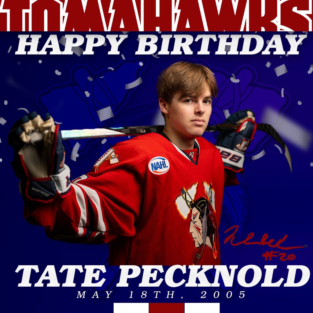 Wishing a very Happy Birthday to Tate Pecknoldl!🥳🎈🎂

#LetsGoHawks | #AllOfUs