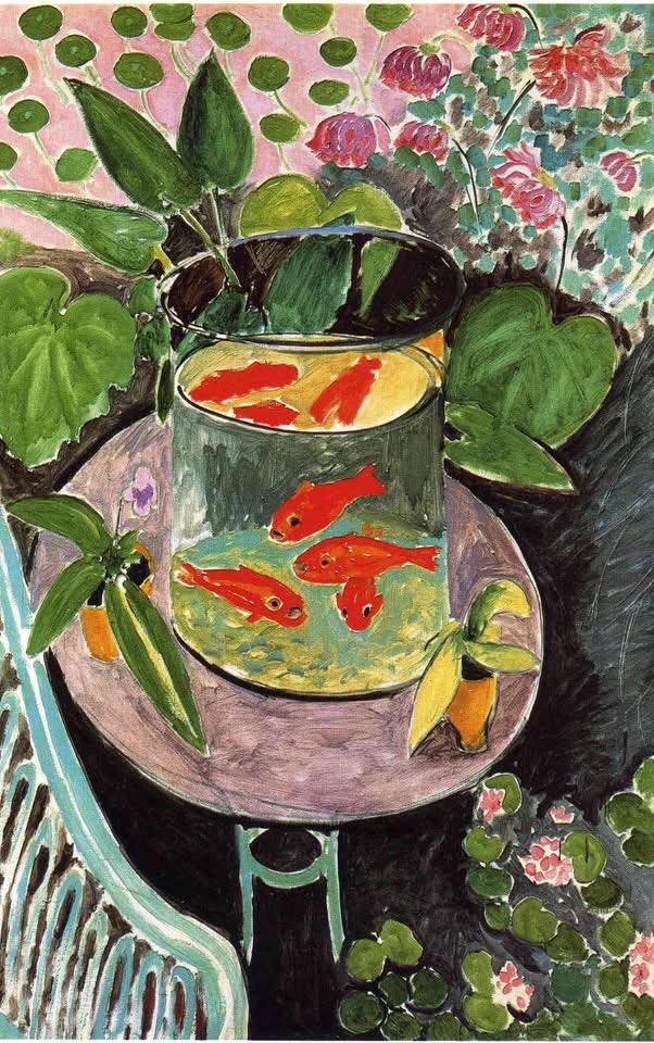 Henri Matisse 

Pesce rosso “Goldfish” (1912)