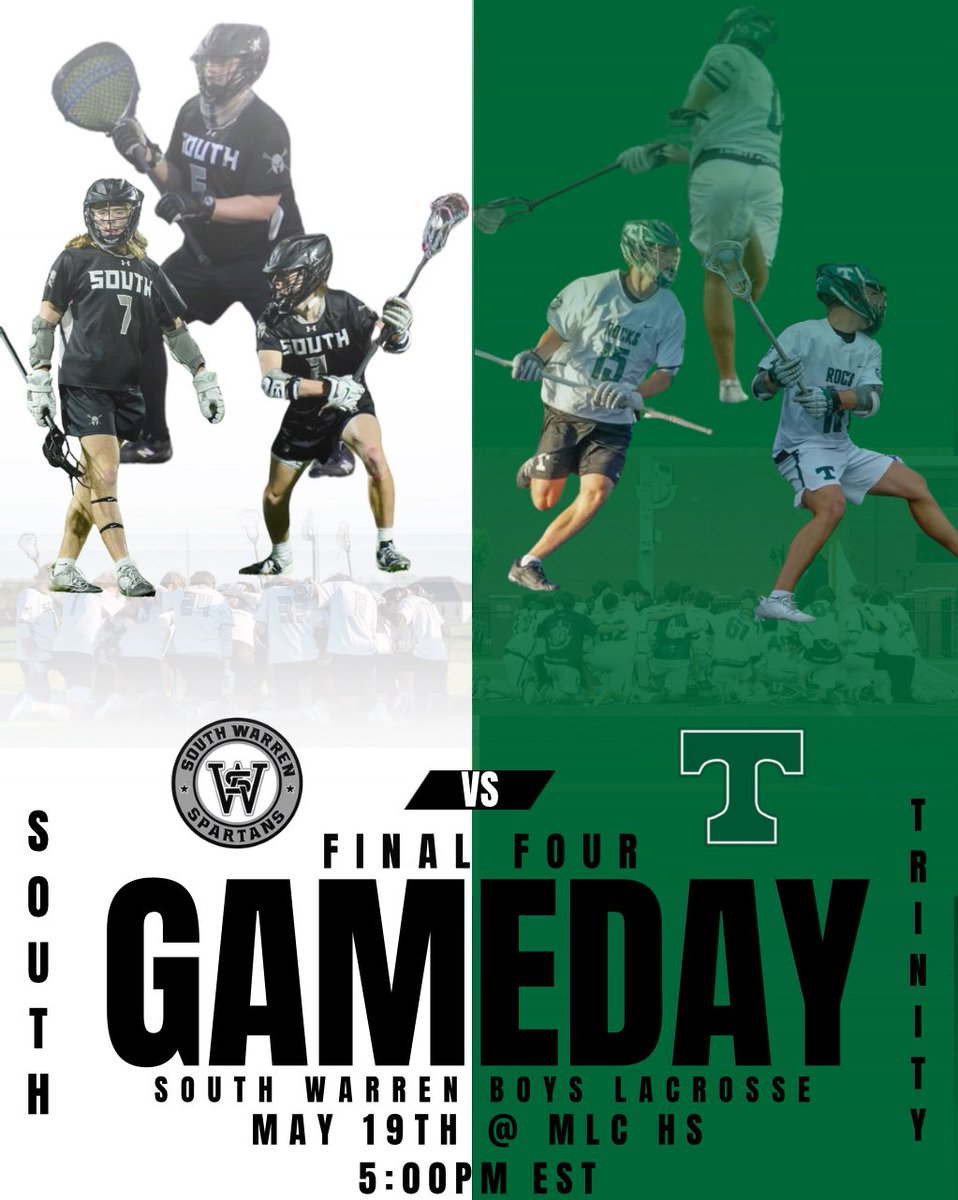 Monday Final Four game for the Spartans! Let’s go!! <a href="/SWSpartanAthl/">South Warren High School Athletics</a>