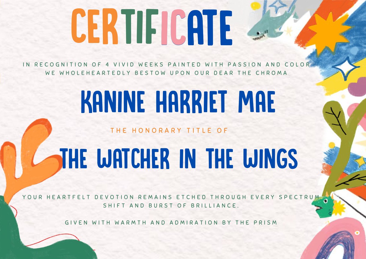 Thank you from the bottom of my heart for the beautiful words you shared, and for all the dedication you’ve poured into this. I’ve been holding this close, reading it again and again, feeling so grateful. Truly, thank you so much, my dearest one. 🥺🤍