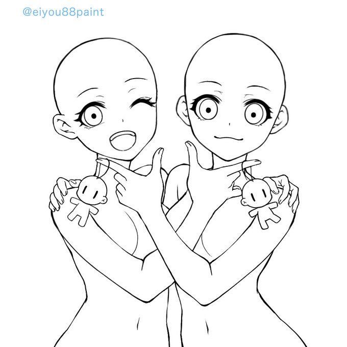 LavenderLotus3's tweet photo. Here's the original base by: @eiyou88paint https://t.co/Mup0hbfMNE
