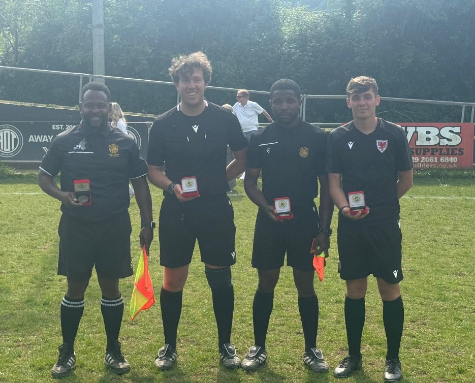 The Lazarou league would like to Thank our officials for the two cup finals at Taffs well today. We really appreciate your good work 👏Well done 🏅⚽️
