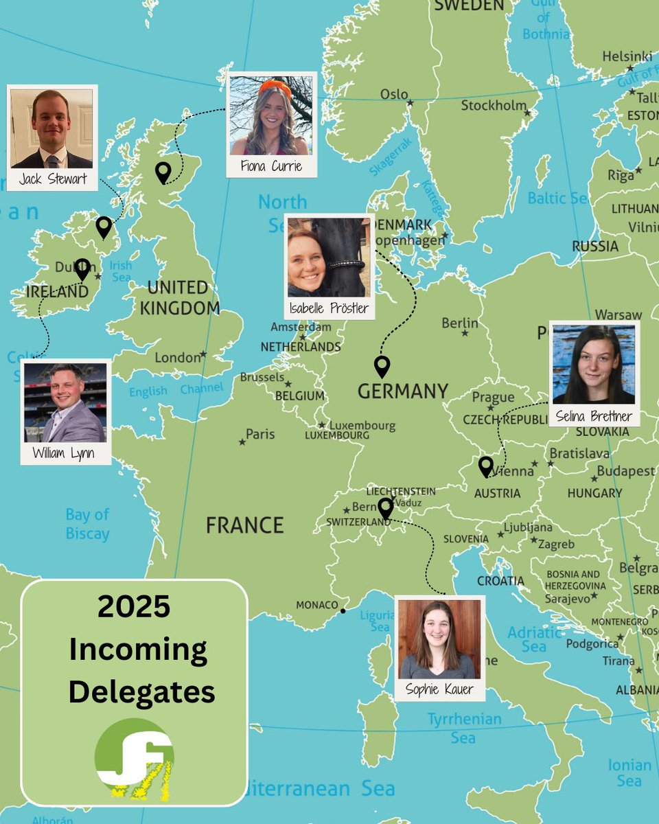 Only a couple more weeks until out 2025 incoming delegates arrive!

#sayfc #yfculster #youngfarmers #internationalexchange #rural #travel #adventure