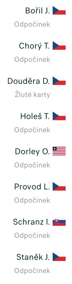 Odpocinek? 😃 To by me zajimalo, jestli to Livesport vyuzil nekdy v minulosti...